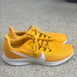 Nike Vibrant Yellow Athletic Sneakers